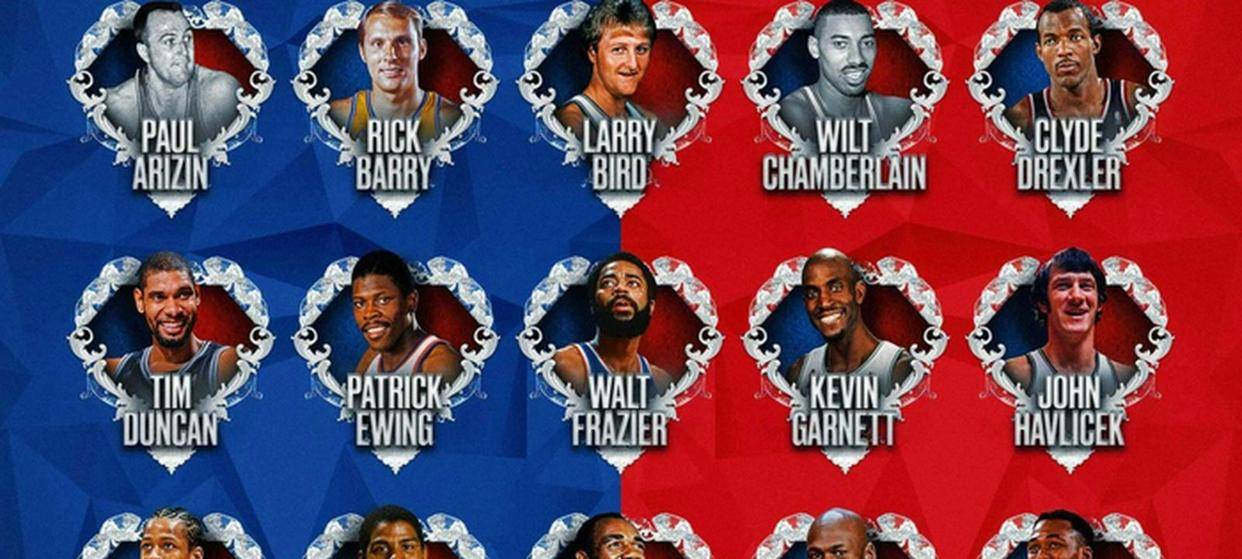 这5人凭啥進(jìn)75大，引(yǐn)发球迷热議(yì)質(zhì)疑(yí)聲(shēng)不斷(duàn)，NBA75大巨(jù)星名单争議(yì)持续不斷(duàn)